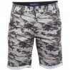 Daxxis - Short Drill Slim Militar Camuflaje - Verde y Negro